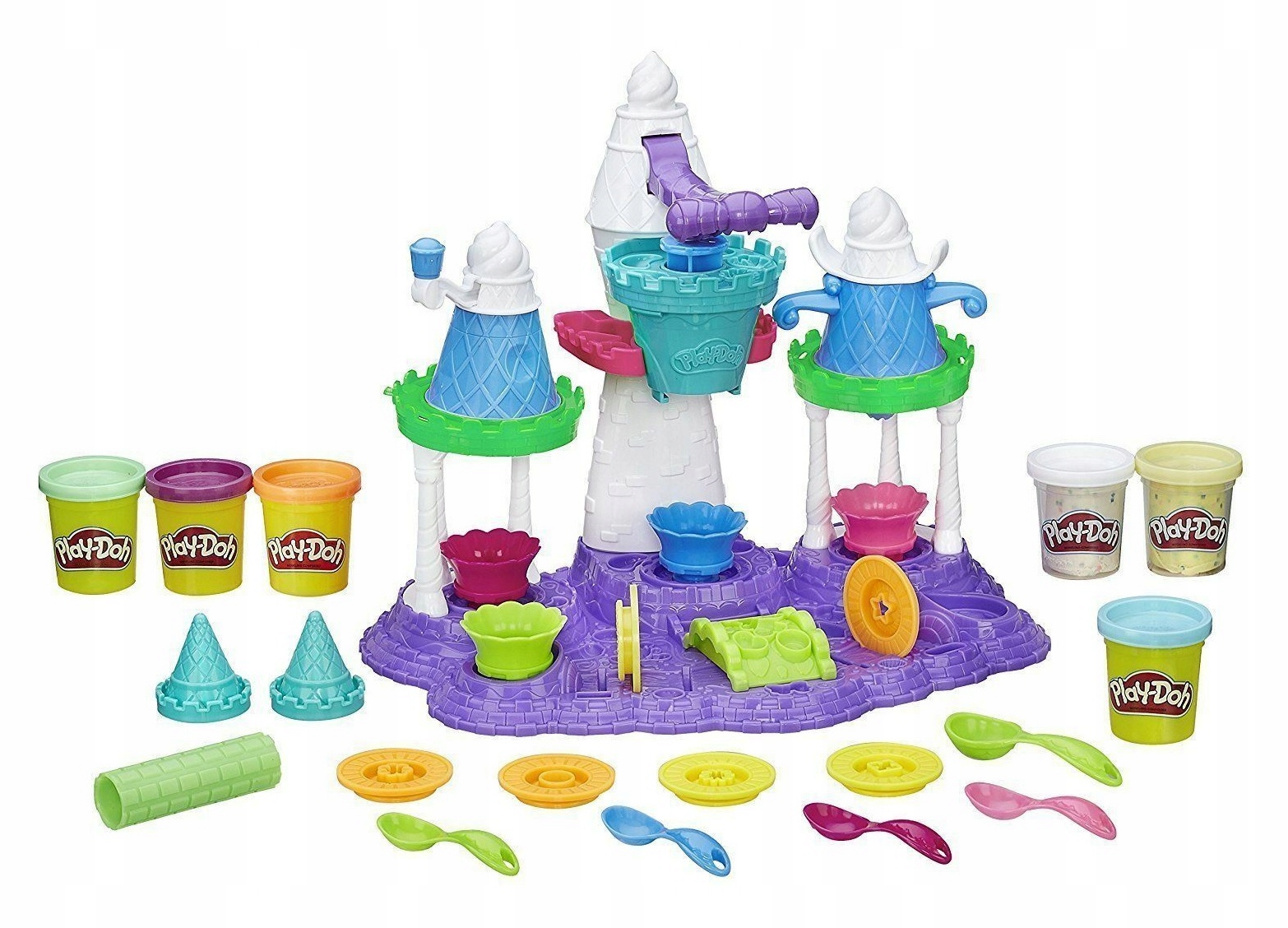 Play-Doh Ciastolina Lodowy zamek B5523 - obrazek 3