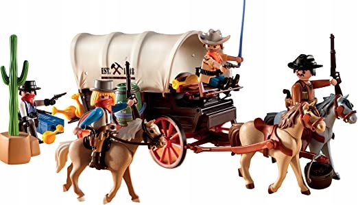 PLAYMOBIL® Western Napad rabunkowy na powóz 5248 - obrazek 4