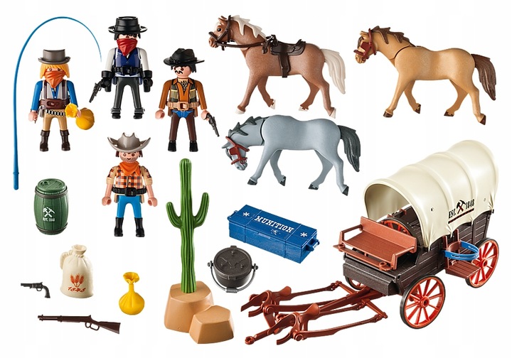 PLAYMOBIL® Western Napad rabunkowy na powóz 5248 - obrazek 3