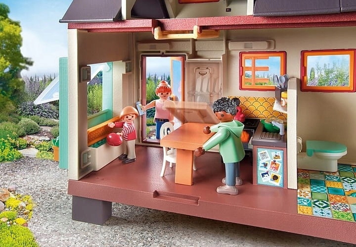 PLAYMOBIL® my Life 71509 Tiny House i 9269 Duża rodzinna kuchnia - obrazek 3