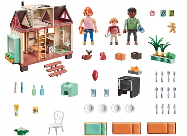 PLAYMOBIL® my Life 71509 Tiny House i 9269 Duża rodzinna kuchnia - obrazek 2
