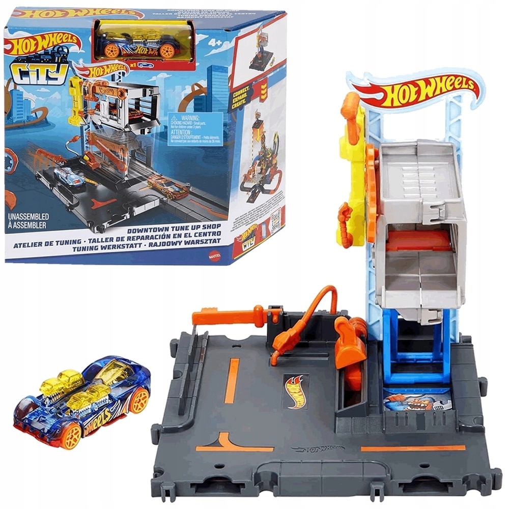 Hot Wheels City Rajdowy Parking - obrazek 4
