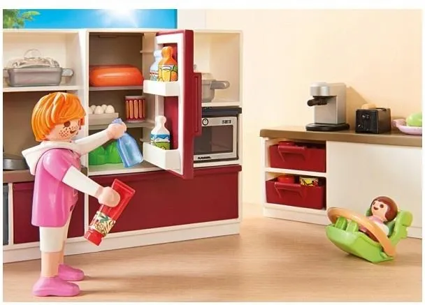 PLAYMOBIL® my Life 71509 Tiny House i 9269 Duża rodzinna kuchnia - obrazek 6